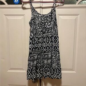 Mossimo Supply Co. Black and White Mini Dress